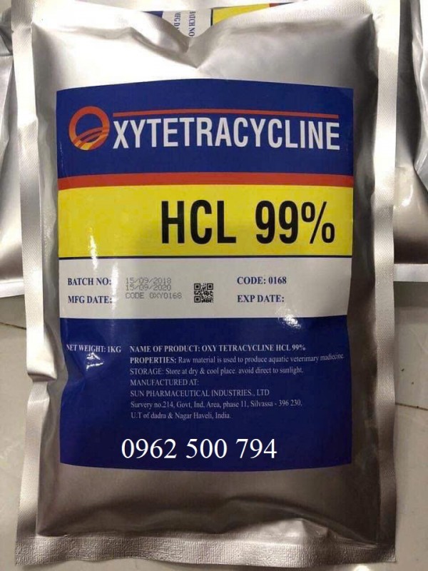 Oxytetracycline hcl 98%  –  ứng dụng trong nuôi trồng thuỷ sản và chăn nuôi gia súc gia cầm