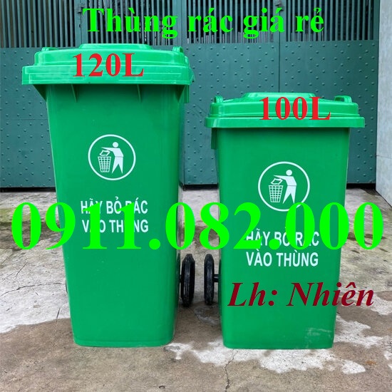  Ở đâu thùng rác bán giá rẻ cạnh tranh- thùng rác 120l 240l 660l giá rẻ- lh 0911082000