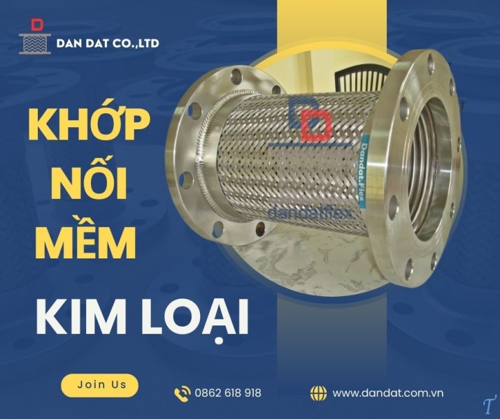 Khớp nối mềm nối bích, khớp nối mềm inox thủy lực, khớp nối mềm hệ khí hóa lỏng