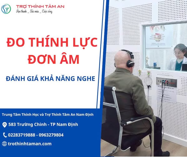 Đo thính lực đơn âm đánh gái khả năng nghe