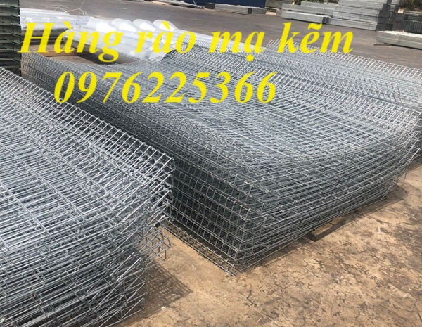 Hàng rào lưới thép mạ kẽm phi 5 ô 50x150