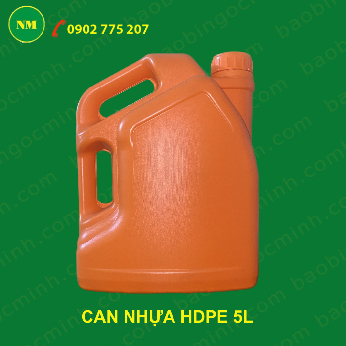 Can nhựa 2 quai đựng dầu nhớt