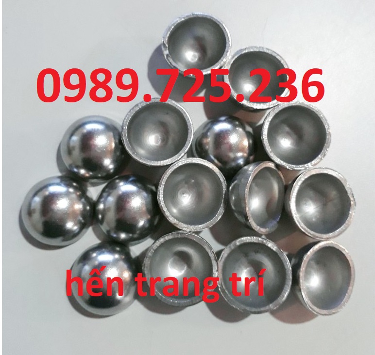 Hến Inox và nụ sắt phụ kiện trang trí tối ưu cho công trình