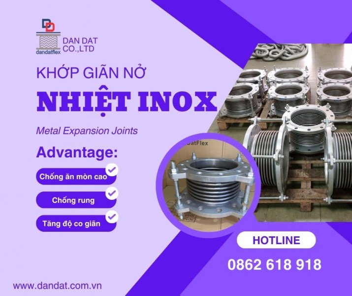 Khớp giãn nở| Expansion Joint| Khớp nối giãn nở kim loại| Khớp nối giãn nở inox pasty