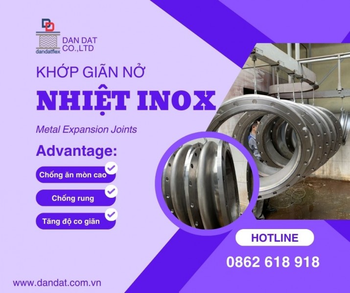 Khớp giãn nở| Expansion Joint| Khớp nối giãn nở kim loại| Khớp nối giãn nở inox pasty