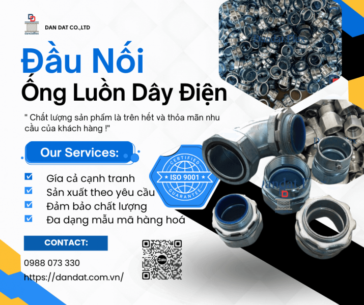 Đầu Nối Ống Luồn Dây Điện| Mối nối mềm, Ống luồn dây điện, Ống ruột gà lõi thép