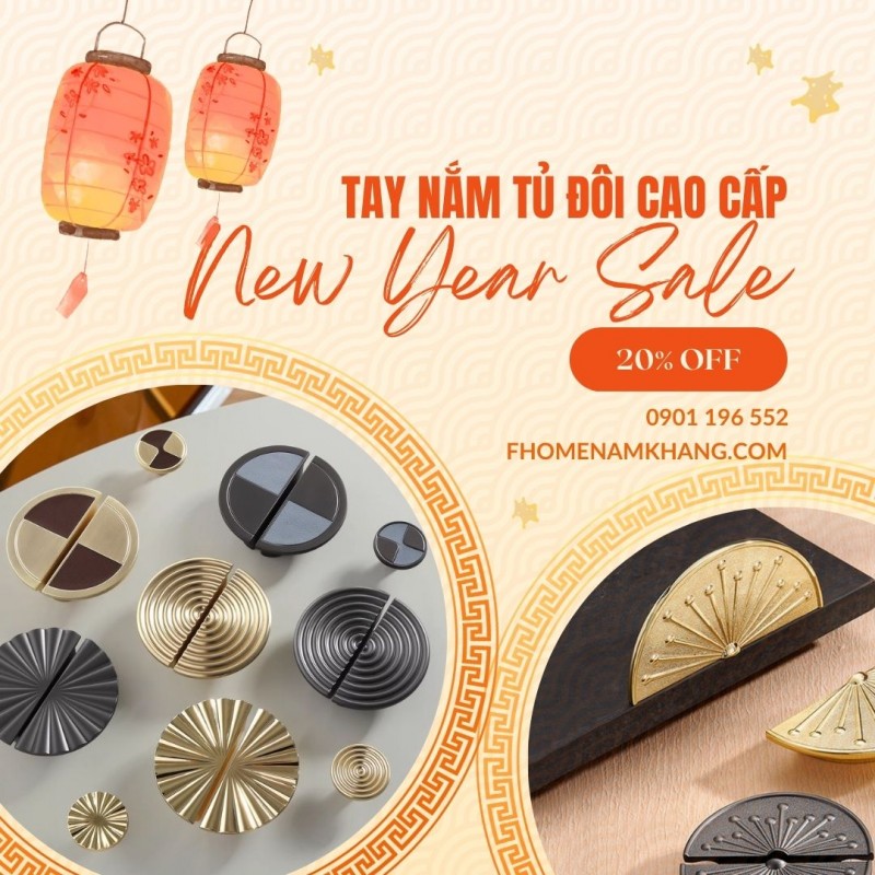 Tay nắm tủ dạng đôi | New Year Sale 20% tất cả sản phẩm