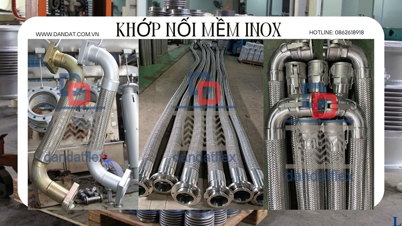 Khớp nối mềm công nghiệp, ống chống rung, khớp nối mềm chống rung mặt bích