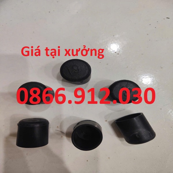 Nắp chụp sắt sộp phi 19mm, bịt đầu sắt hộp phi 19mm