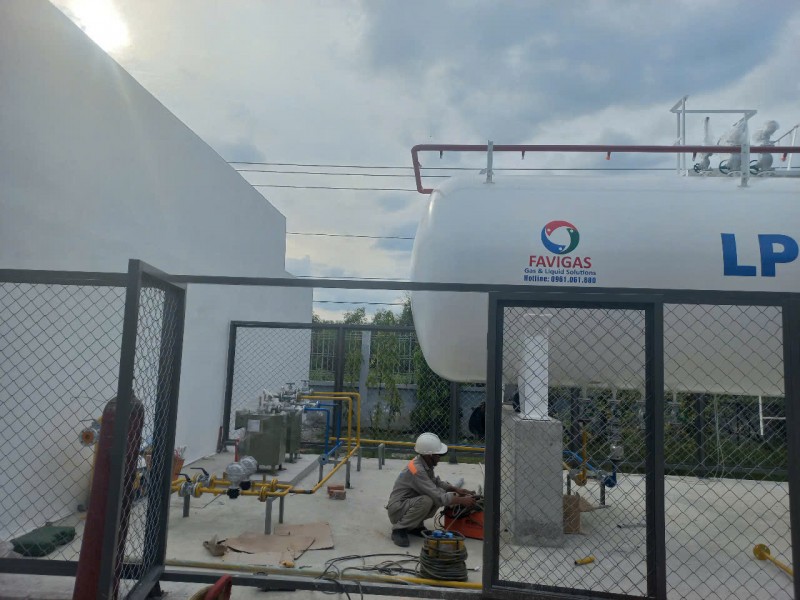 Lắp đặt hệ thống gas LPG - Công ty TNHH Favigas