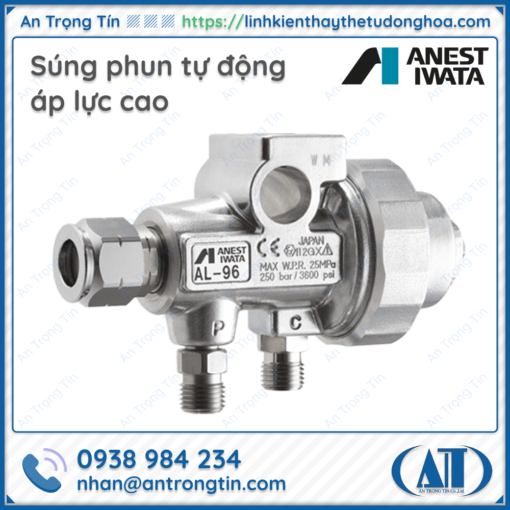 Hướng dẫn vận hành và vệ sinh Súng phun sơn Anest Iwata dòng WA-M-220