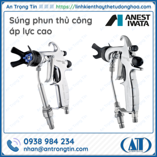 Hướng dẫn vận hành và vệ sinh Súng phun sơn Anest Iwata dòng WA-M-220