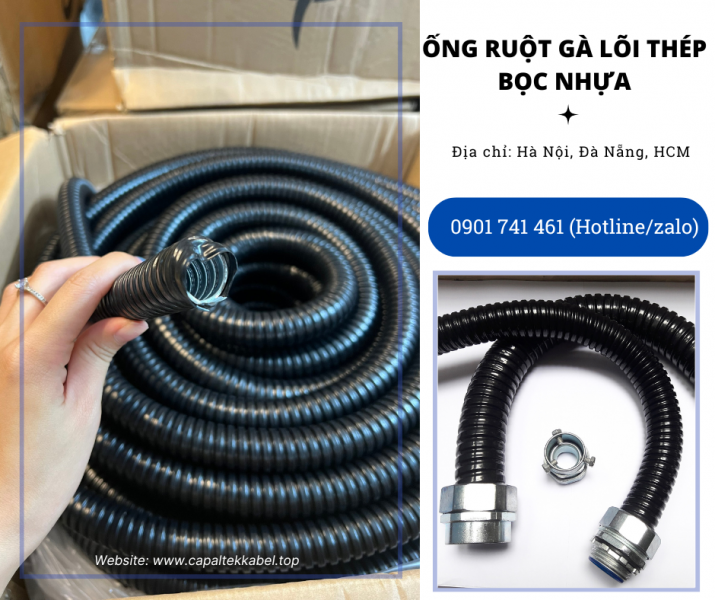 Ống ruột gà lõi thép 4 inch ( ID 100- OD 114)  giá sỉ rẻ