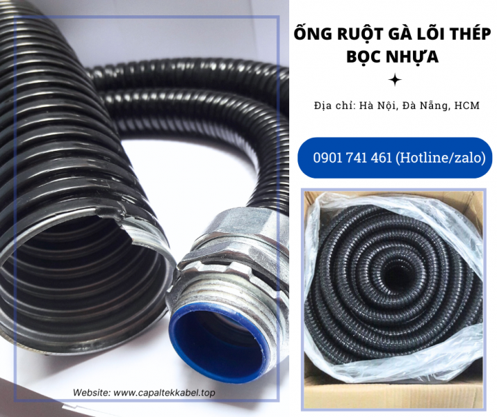 Ống ruột gà lõi thép 4 inch ( ID 100- OD 114)  giá sỉ rẻ