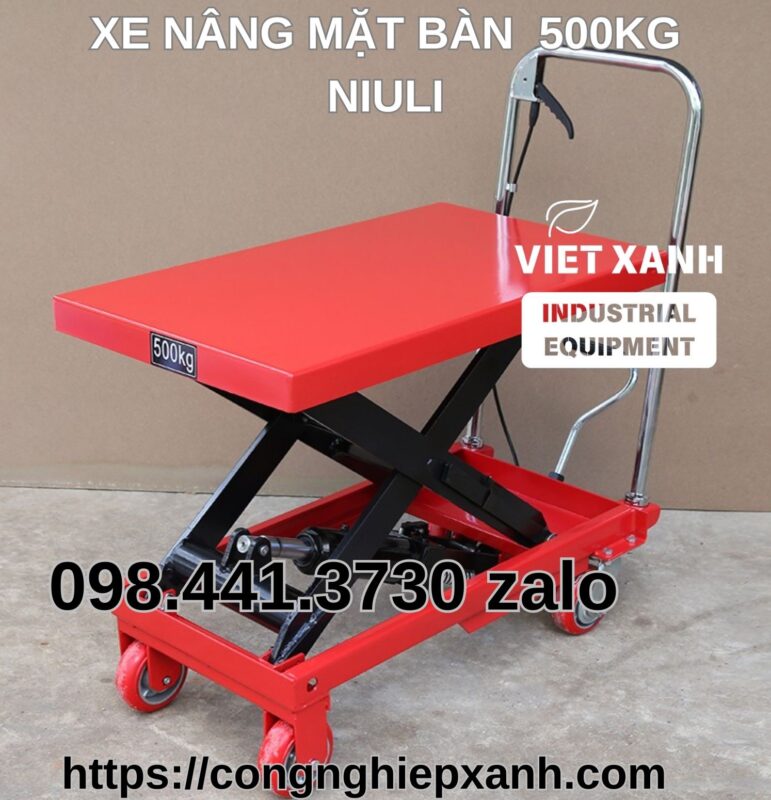 XE NÂNG MẶT BÀN THỦY LỰC ĐẨY HÀNG & CÂY CẢNH TẾT GIÁ RẺ 