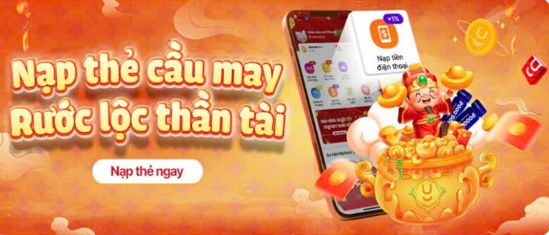 Vào app My Point: Nạp thẻ cầu may, Rước lộc đầu năm