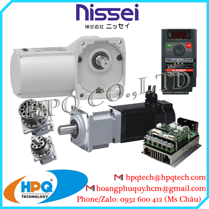 Hộp số côn Nissei Gearmotor chính hãng - 0932 600412