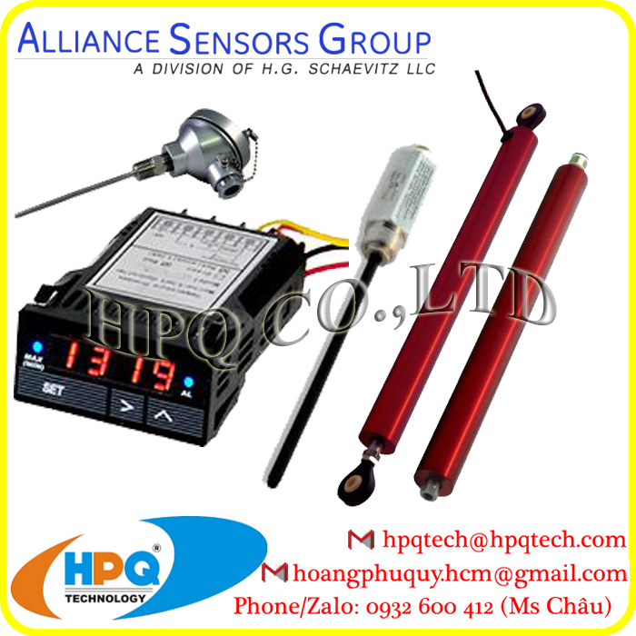 THIẾT BỊ CẢM BIẾN Alliance sensors chính hãng - 0932 600412