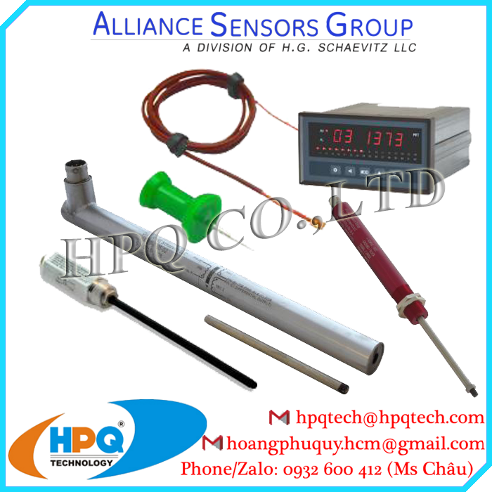 THIẾT BỊ CẢM BIẾN Alliance sensors chính hãng - 0932 600412