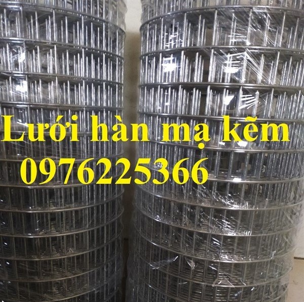 Lưới thép mạ kẽm D2a25x25. khổ 1m x 30m