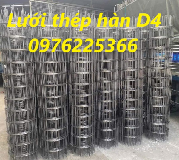 Lưới thép hàn D4a50, D4a100, D4a150, D4a200