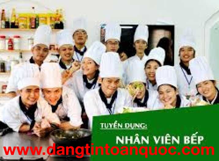 TUYỂN DỤNG NHÂN VIÊN BẾP CHÍNH