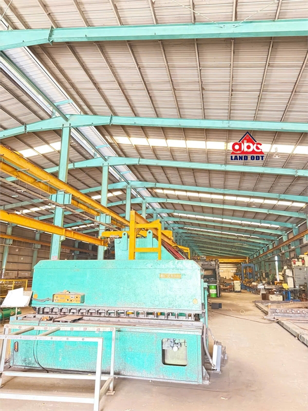 X035 chuyển nhượng xưởng tại KCN NT. kết cấu xưởng kiên cố. đóng thuế 1 lần