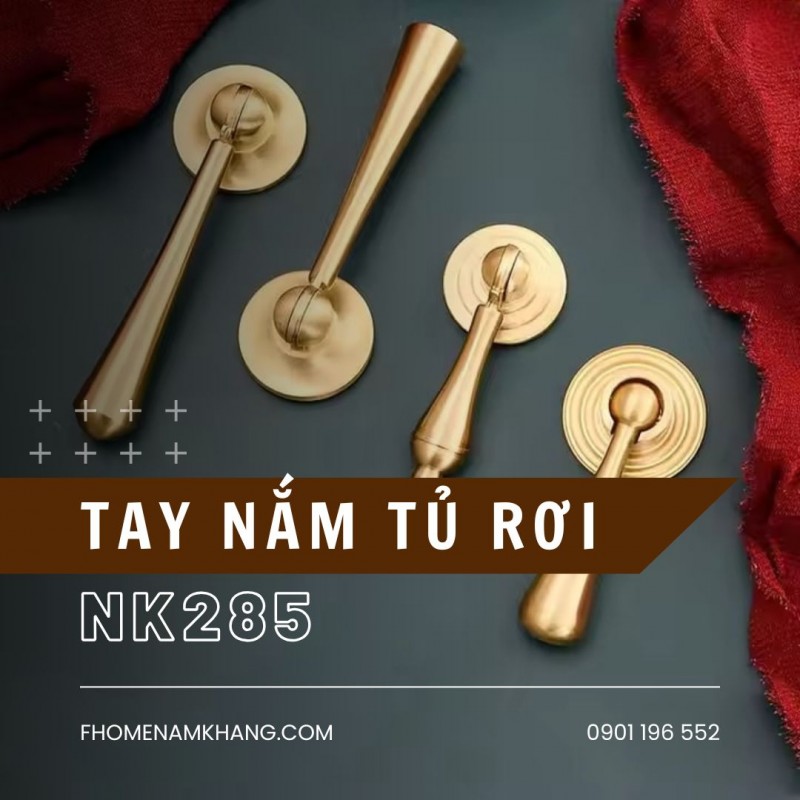 Núm cửa tủ cao cấp NK285 | Zalo 0901 196 552