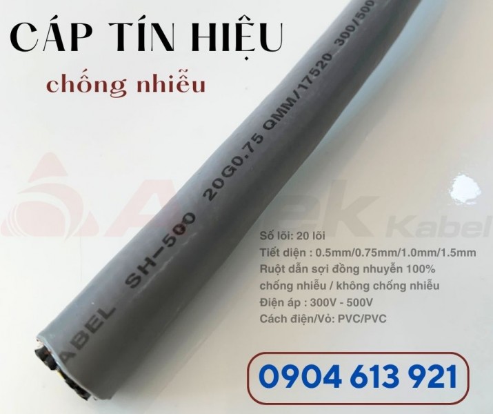 Cáp tín hiệu chống nhiễu 20x1.5mm Altek Kabel