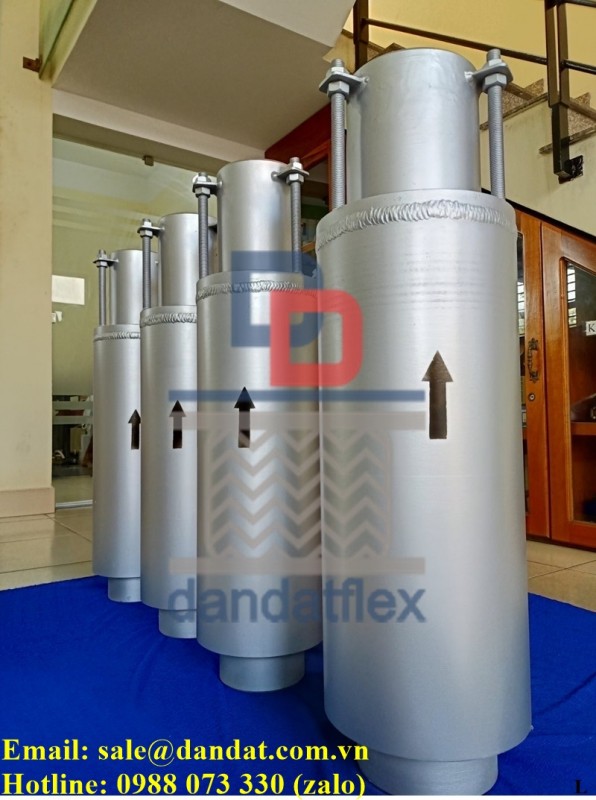 Khớp nối giãn nở inox, Ống bù trư giãn nở, Khớp co giãn inox