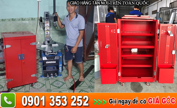 Tủ chứa đựng đồ nghề 5 ngăn 2 cánh honda