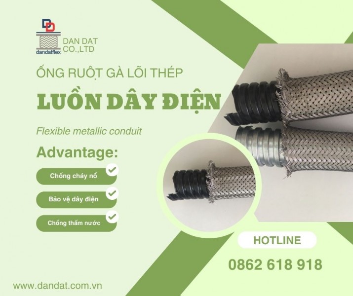 ỐNG RUỘT GÀ CHỊU NHIỆT CHỐNG CHÁY | ỐNG THÉP LUỒN DÂY ĐIỆN | ỐNG LUỒN DÂY ĐIỆN VÀ PHỤ KIỆN 