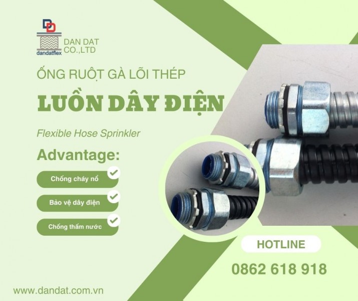 ỐNG RUỘT GÀ CHỊU NHIỆT CHỐNG CHÁY | ỐNG THÉP LUỒN DÂY ĐIỆN | ỐNG LUỒN DÂY ĐIỆN VÀ PHỤ KIỆN 
