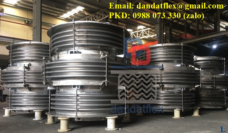 Khớp giãn nở inox, Khớp nối giãn nở nhiệt, Ống bù trừ giãn nở