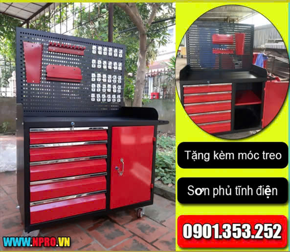 Xe đẩy đồ nghề - tủ đựng dụng cụ giá tốt