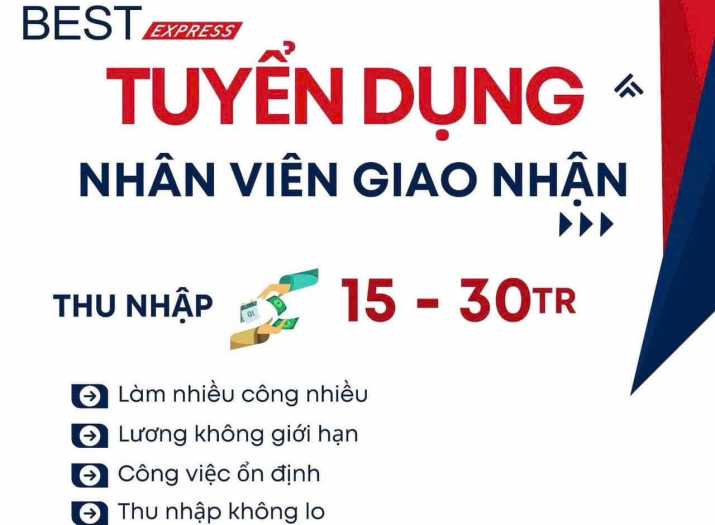 TUYỂN DỤNG NHÂN VIÊN SHIPPER