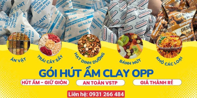 Gói hút ẩm Clay Opp - Thịnh Phong