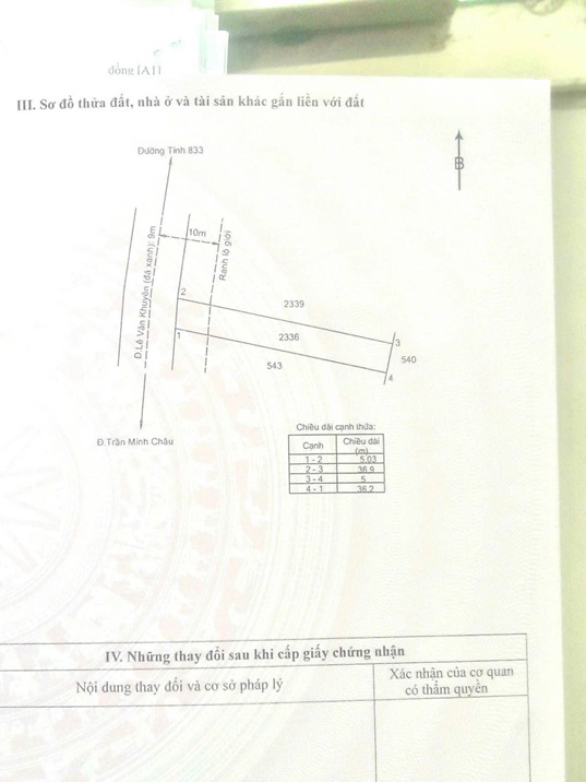 CHÍNH CHỦ CẦN BÁN Đất Mặt Tiền Đường Lê Văn Khuyên, Phường 5, TP Tân An, Long An