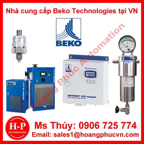 Đại lý cung cấp Bộ lọc áp suất Beko Technologies tại việt nam