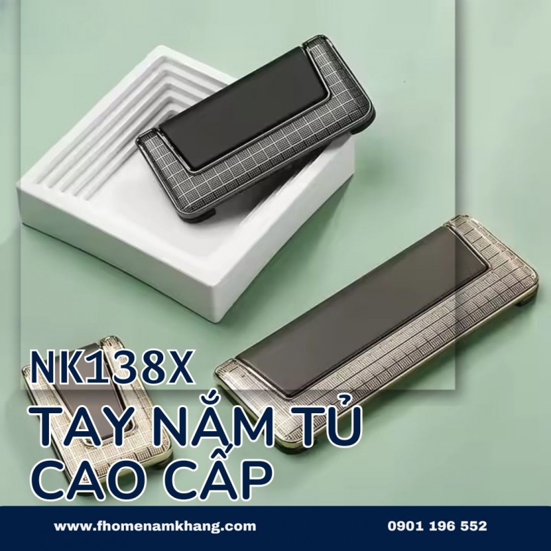 Tay nắm tủ phối hợp cao cấp NK138X | Zalo 0901 196 552