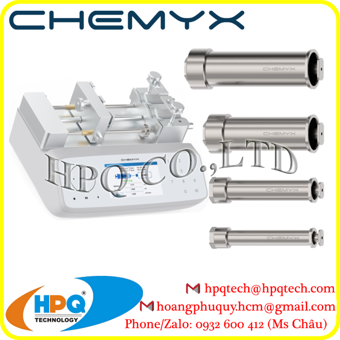 BƠM ỐNG TIÊM ÁP SUẤT Chemyx chính hãng - 0932 600412