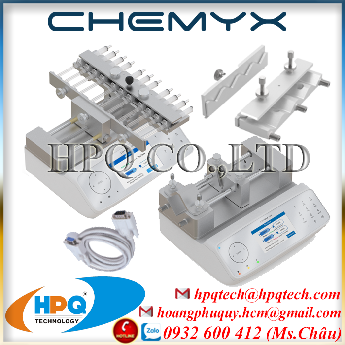 BƠM ỐNG TIÊM ÁP SUẤT Chemyx chính hãng - 0932 600412