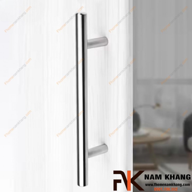 Tay nắm tủ inox cao cấp dạng thanh NK168 | Zalo 0901 196 552