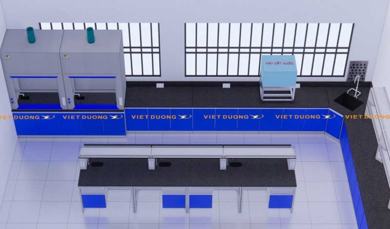 Tủ hút khí độc BestLab, Tủ hút hóa chất phòng thí nghiệm, Lab Fume Hood, Nhà thầu chuyên nghiệp