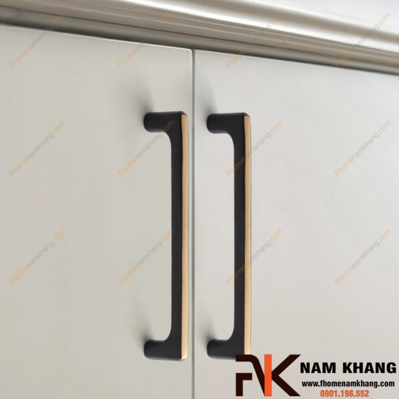 Tay nắm tủ đồng dạng thanh trơn NK211D | Zalo 0901 196 552