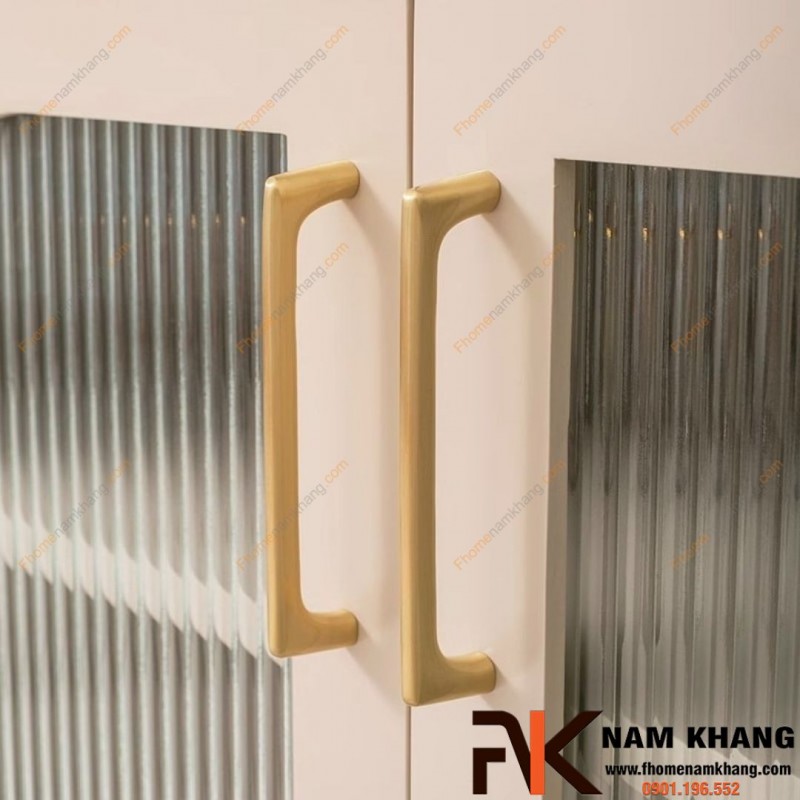 Tay nắm tủ đồng dạng thanh trơn NK211D | Zalo 0901 196 552