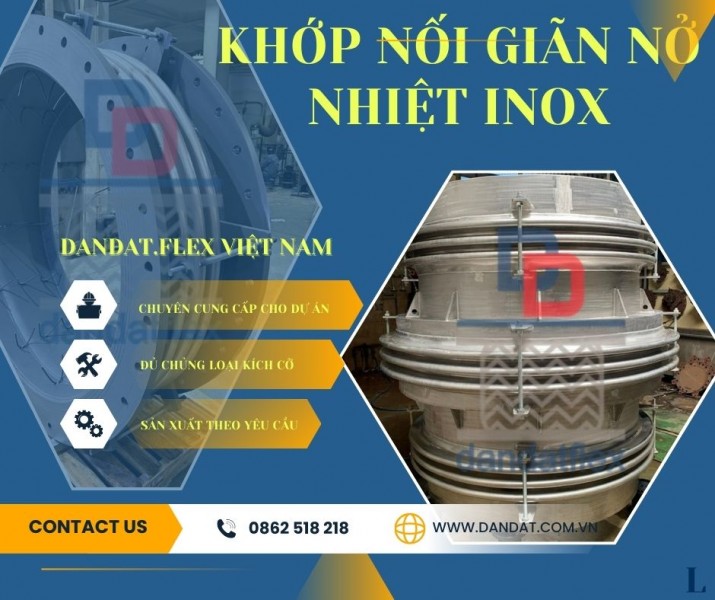 Khớp nối giãn nở, Khớp nối giãn nở nhiệt, Khớp giãn nở nhiệt inox