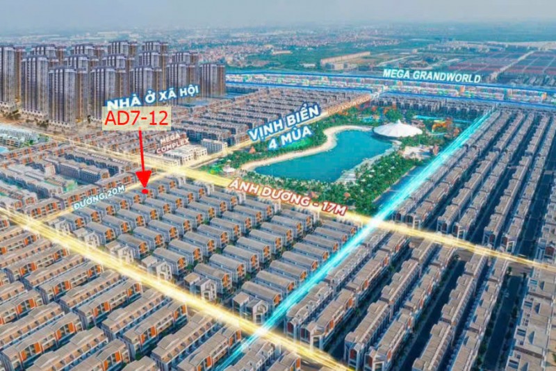 BIỆT THỰ ÁNH DƯƠNG AD7-12 – TÂM ĐIỂM ĐẦU TƯ & AN CƯ TẠI VINHOMES OCEAN PARK 3