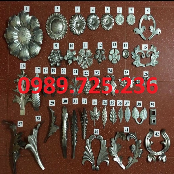Chuyên sản xuất lan can hoa sắt nghệ thuật tại Hà Nội