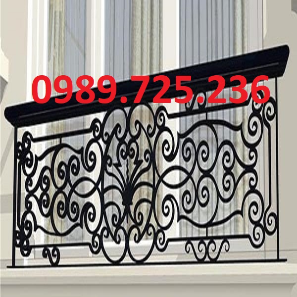 Lan can sắt hoa văn đẹp tôn vinh vẻ đẹp kiến trúc ngôi nhà